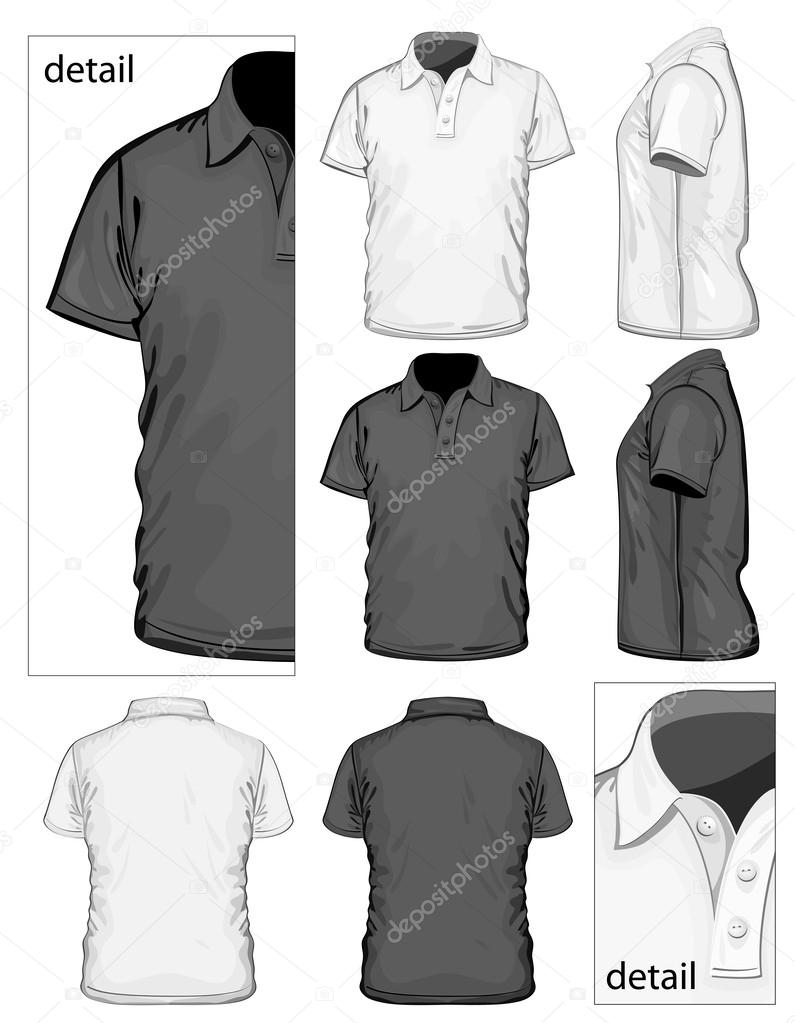 Men's polo-shirt — Stock Vector © ivelly #33521537
