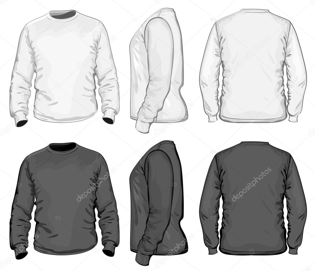Download Men S T Shirt Design Template Vector Image By C Ivelly Vector Stock 33521673