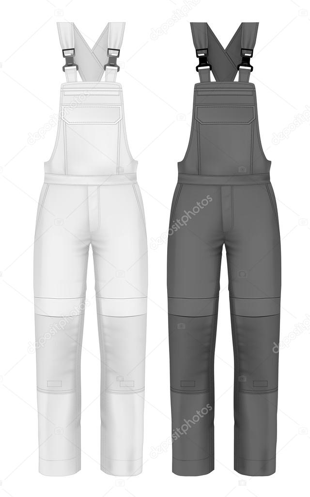 Men's overalls design
