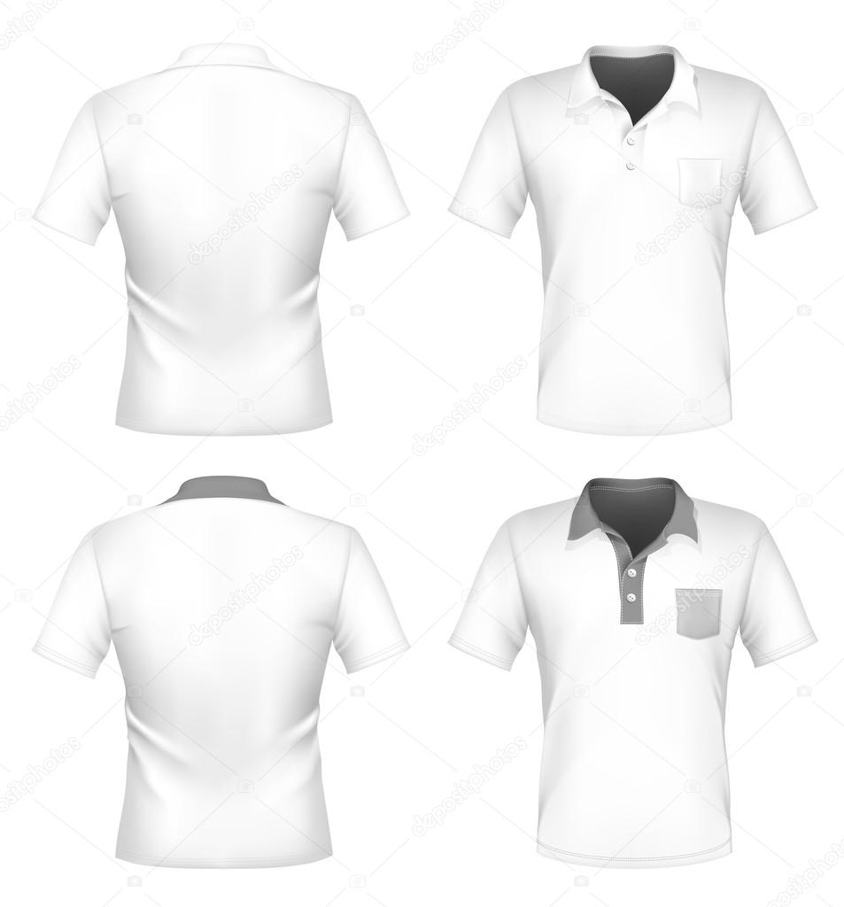 Men S Polo Shirt Design Stock Vector C Ivelly 33524405