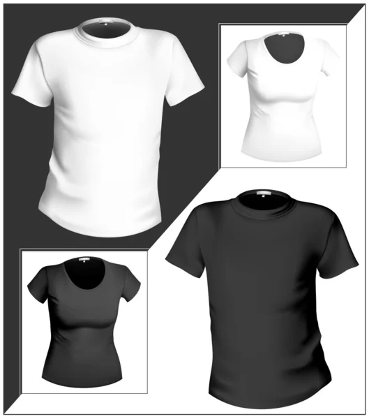 Sjabloon voor t-shirt ontwerp. — Stockvector