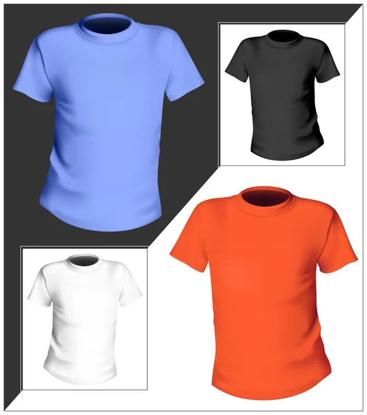 T-shirt design template. — Stock Vector