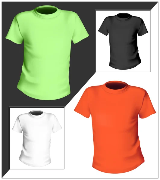 T-shirt design template. — Stock Vector