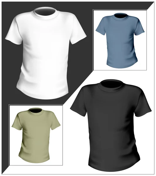 Πρότυπο σχεδιασμού t-shirt. — Διανυσματικό Αρχείο
