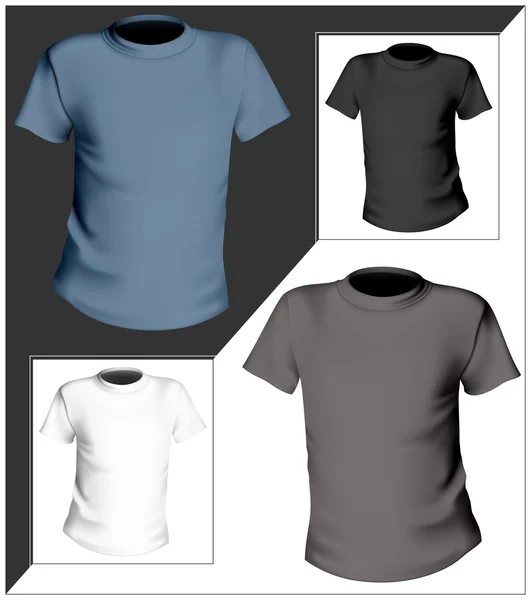 Modèle de conception de t-shirt. — Image vectorielle