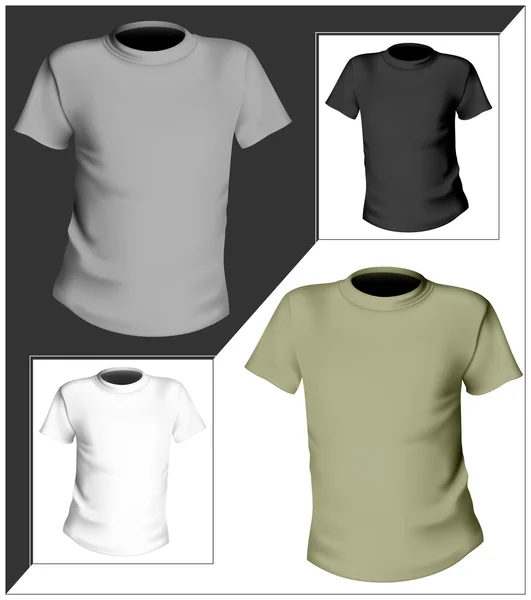 Modèle de conception de t-shirt. — Image vectorielle