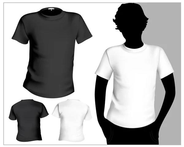 T-shirt voor heren — Stockvector