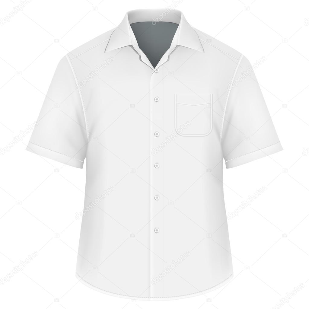 Men's button down shirt design