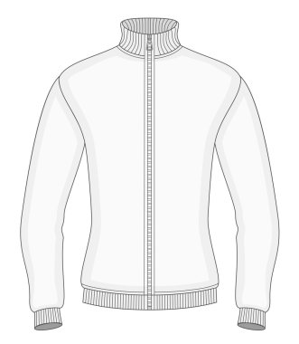 erkek kazak ile fermuar