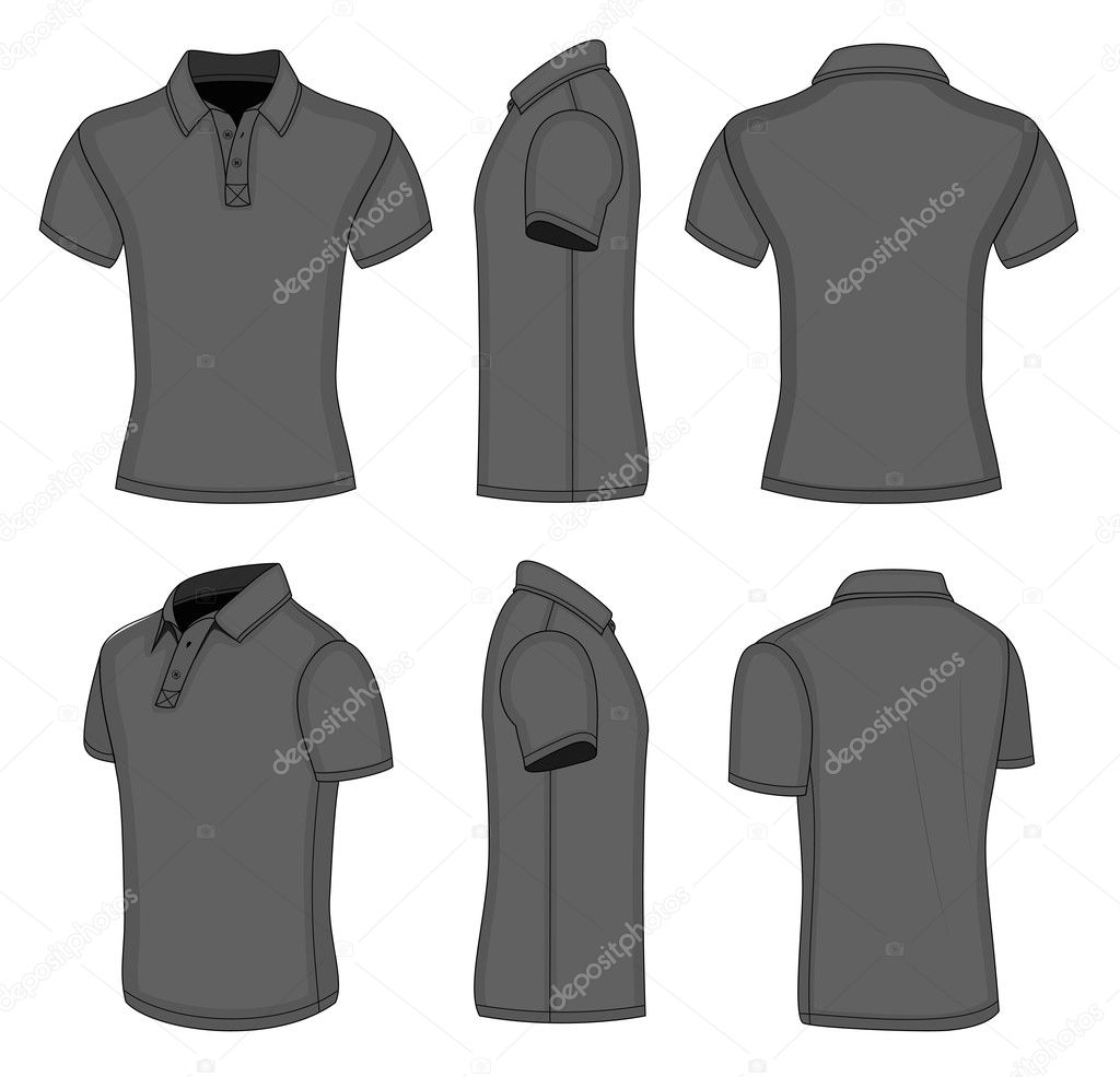 Navy Blue Polo Shirt Vector Art, Icons, And Graphics For Free Download