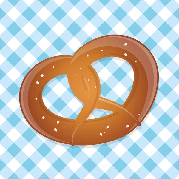 Bretzel allemand — Image vectorielle