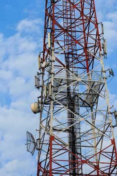 Antena de comunicação — Fotografia de Stock