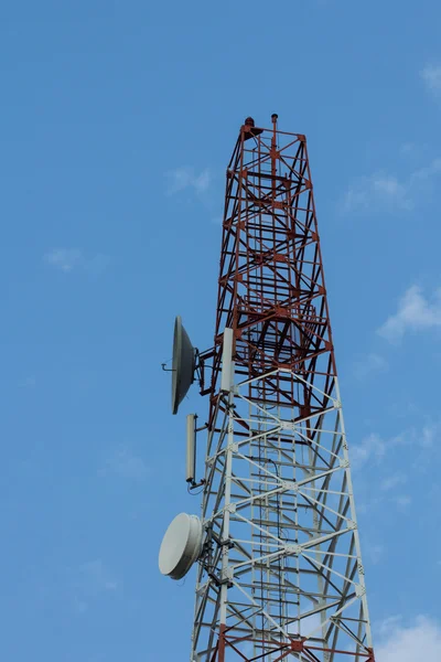 Communication antenna — Stock Photo, Image