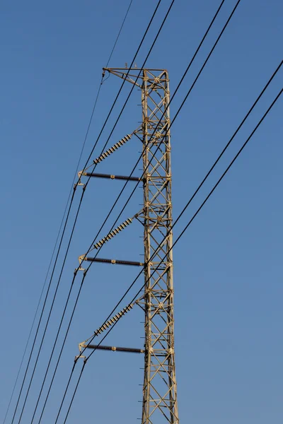 High voltage towers. — Stock Photo, Image