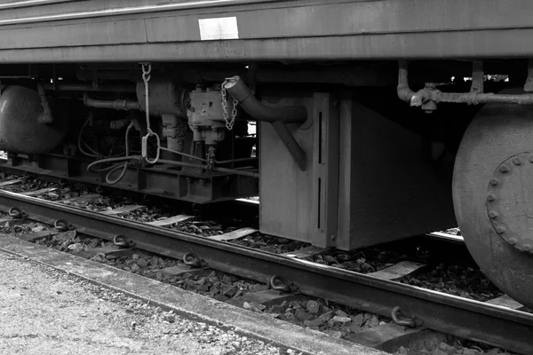 Rueda de un tren — Foto de Stock