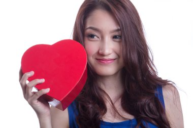 kadın çikolata kutusu