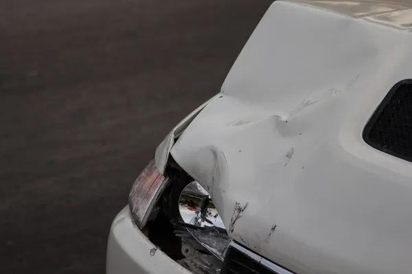 Auto-ongeluk — Stockfoto