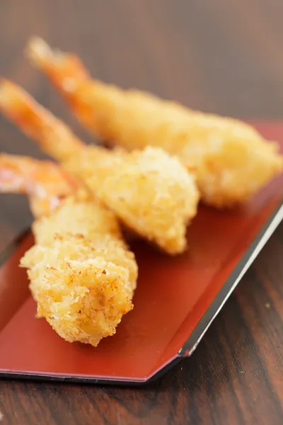 Fried shrimp tempura. — Stock Photo, Image