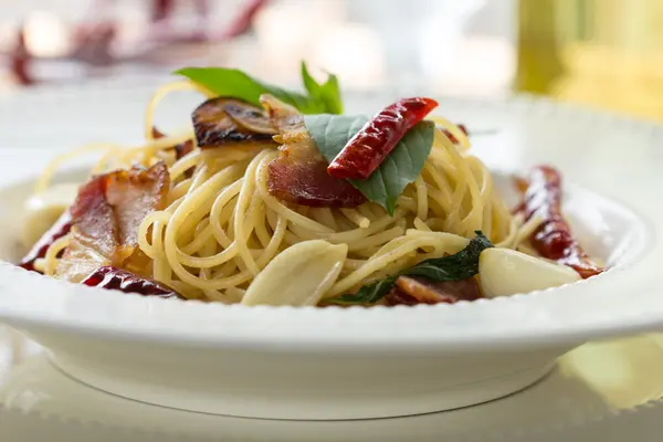 Spaghetti — Stockfoto