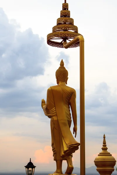 Pie estatua de buda — Foto de Stock