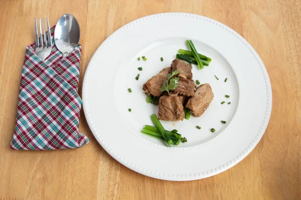 Schweinebraten. — Stockfoto