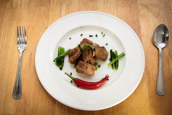 Asado de cerdo . — Foto de Stock