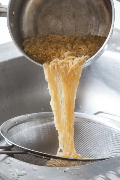 Boiled noodles — Stock Photo, Image