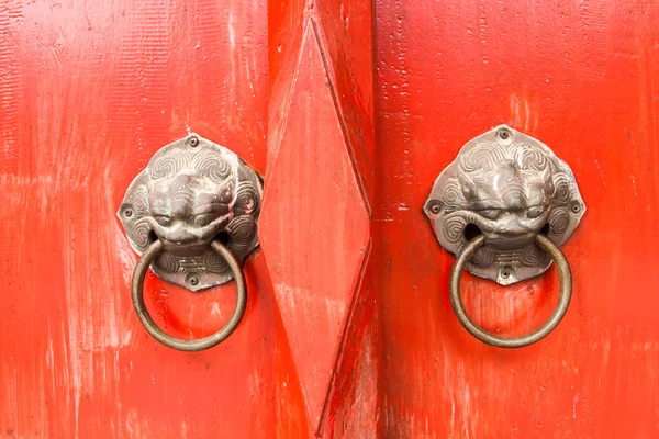 Old chinese door — Stock Photo, Image