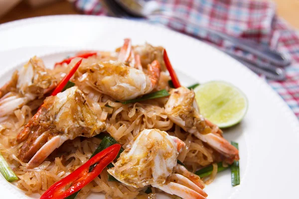 Stir fry noodles — Stock Photo, Image