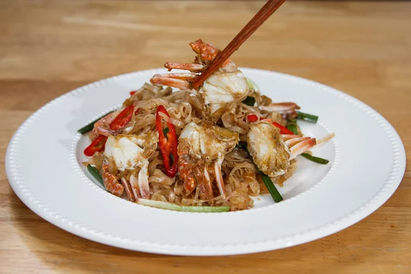 Stir fry noodles — Stock Photo, Image