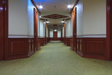 otel odasına geçit.