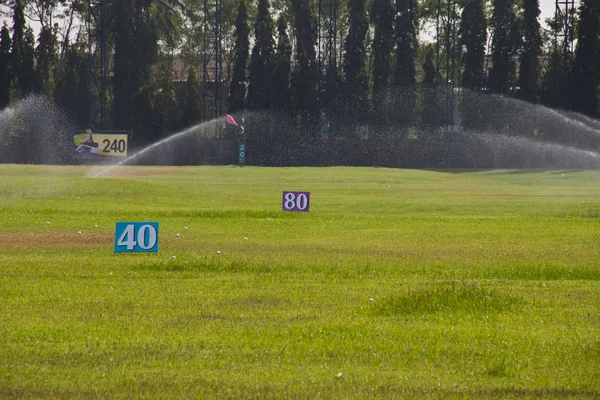 Golf driving range — Stock Photo, Image