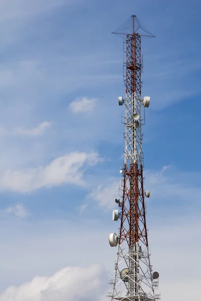 Antena de comunicación — Foto de Stock