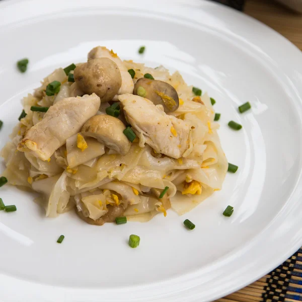 Fried noodles. — Stock Photo, Image