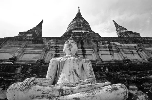 Estátua de buddha na Tailândia — Fotografia de Stock