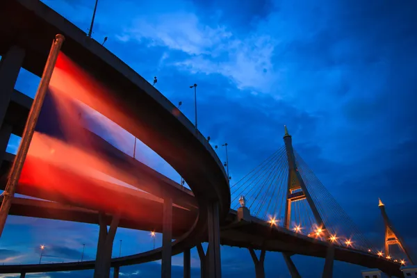 Bhumibol Bridge of Thailand — Stock Photo, Image