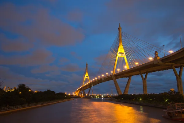 Bhumibol Bridge of Thailand — Stock Photo, Image