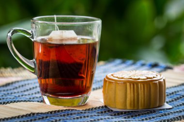 mooncakes ve çay