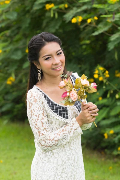 Portre güzel Asyalı kız — Stok fotoğraf