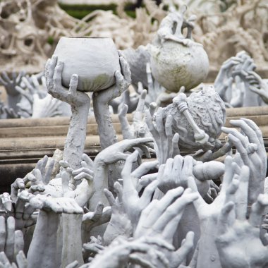WAT rong khun chiang rai, Tayland
