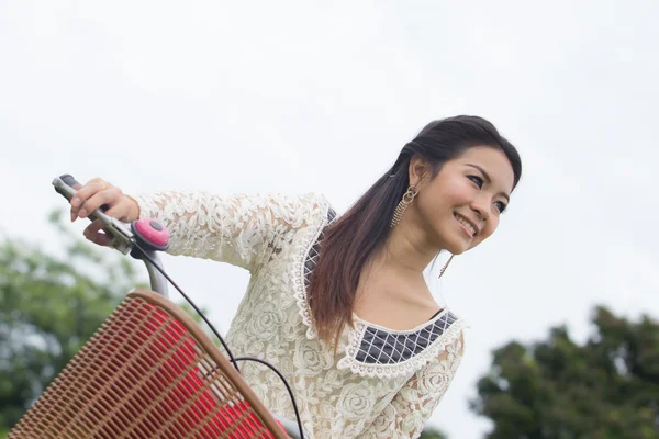 Portrait beautiful Asian Girl — Stock Photo, Image