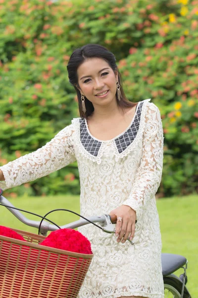 Portrait beautiful Asian Girl — Stock Photo, Image