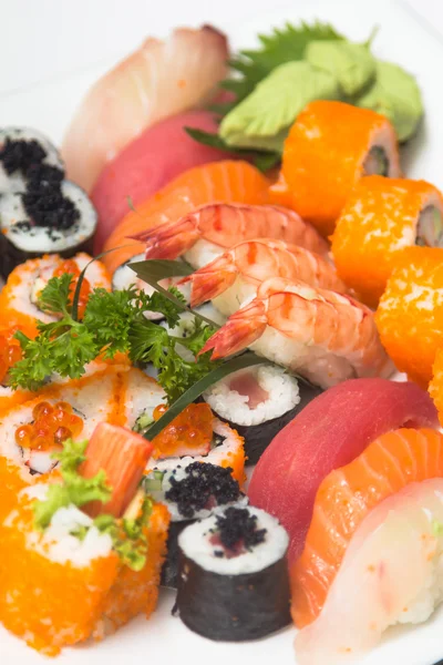 Sushi japonés — Foto de Stock