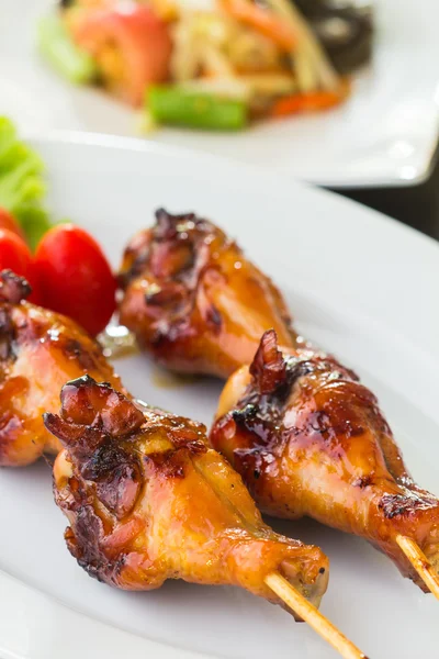 Roasting chicken — Stock Photo, Image