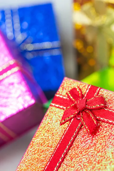 Weihnachtsgeschenkbox. — Stockfoto