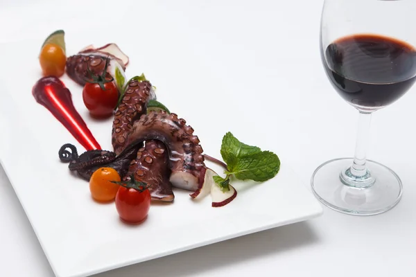 Octopus salad — Stock Photo, Image