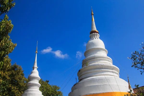 Buddhist temple at Wat Phra Sing in Chiang Mai — Stock Photo, Image