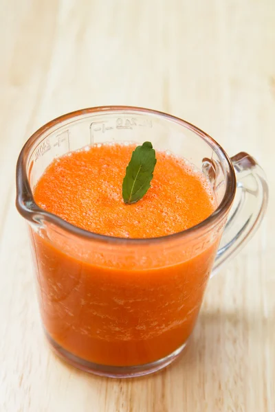 Smoothie χυμό καρότο — Φωτογραφία Αρχείου