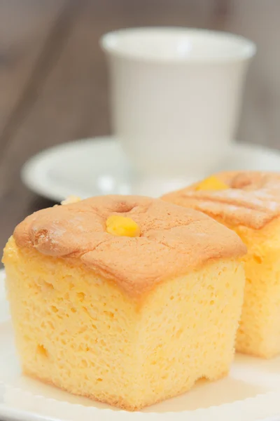 Pastel de queso de algodón japonés —  Fotos de Stock