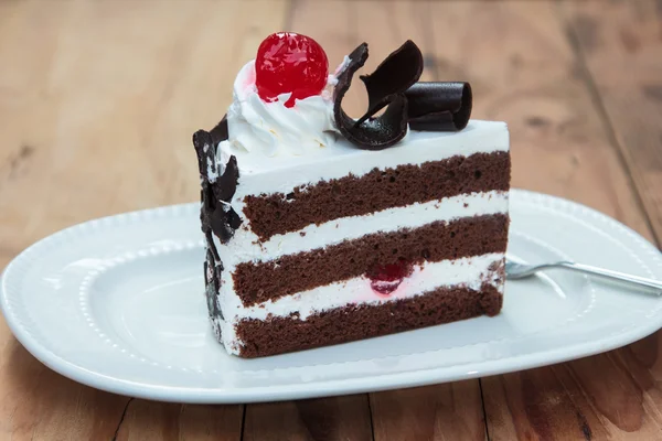 Bolo de chocolate — Fotografia de Stock